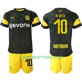 Koszulka Borussia Dortmund M.Gotze 10 Dziecięcy Wyjazdowe Koszulki Piłkarskie 2018-2019 Krótki Rękaw